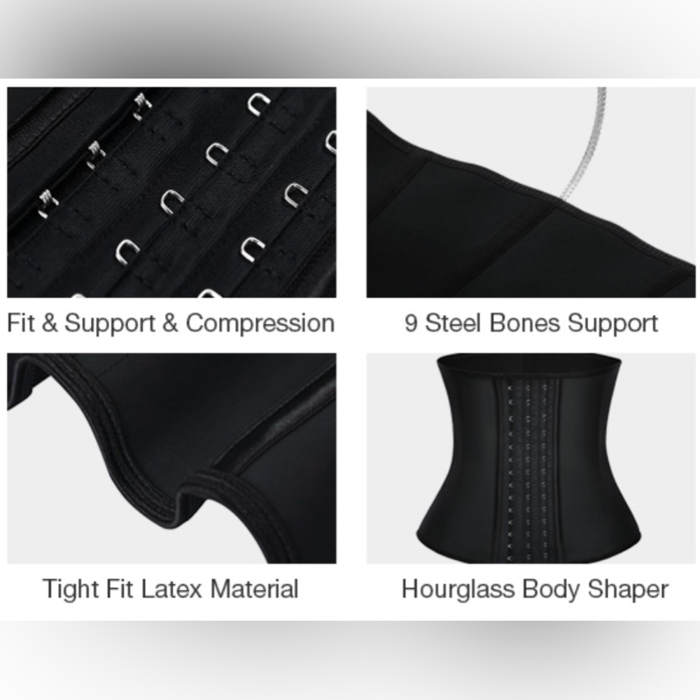 NWT/ Lover-Beauty Waist Trainer Hourglass Body Shaper/ Size M - Picture 10 of 16